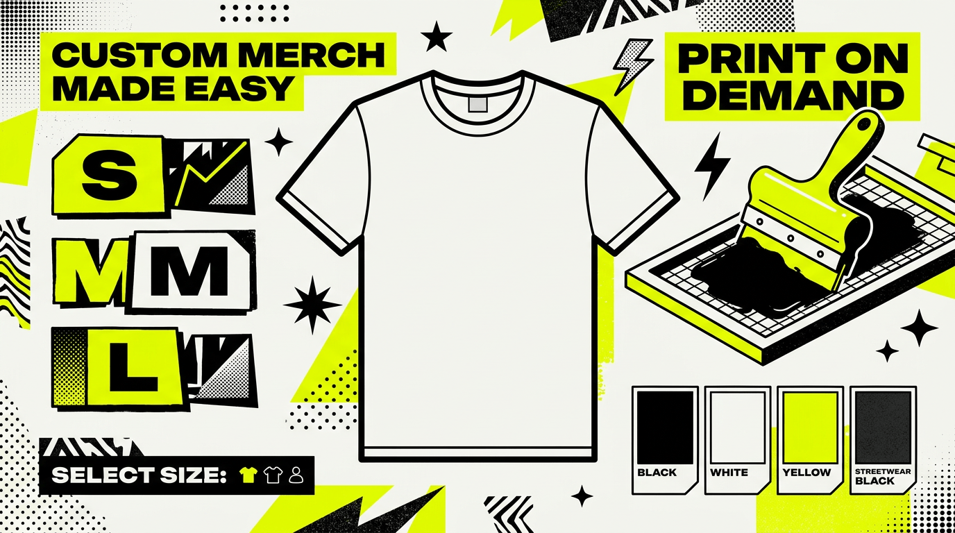 Custom T-Shirt Order Form Template Free (2026)